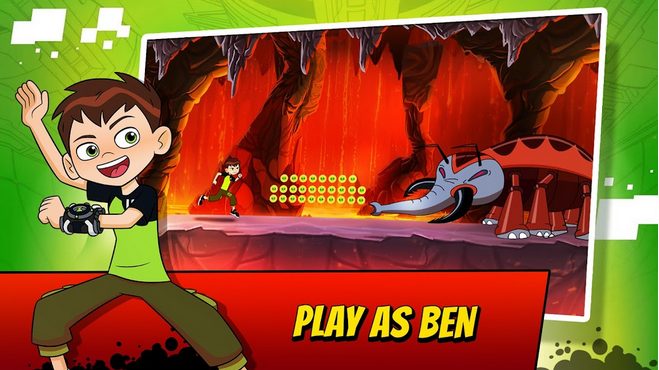 ben 10 alien run mod apk